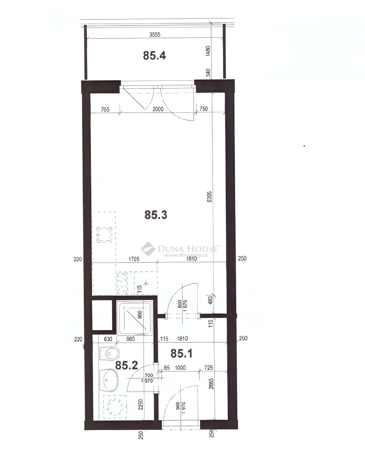 For sale flat, Hlučkova, Praha 9 Letňany