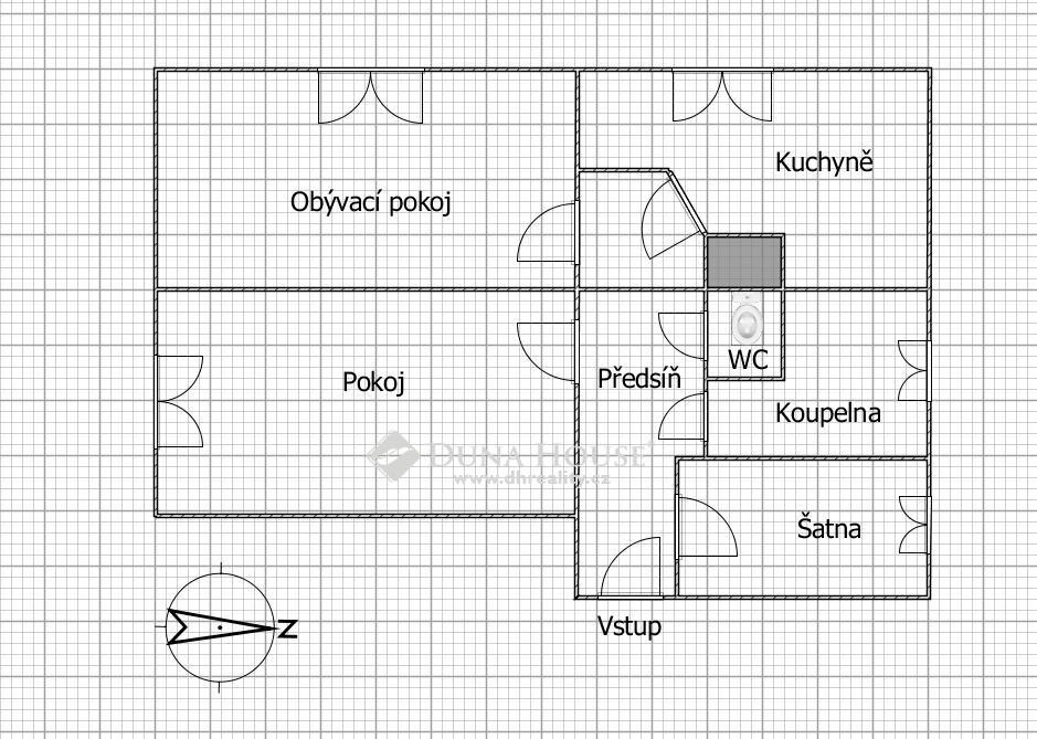 For sale flat, Mráčkova, Praha 4 Modřany