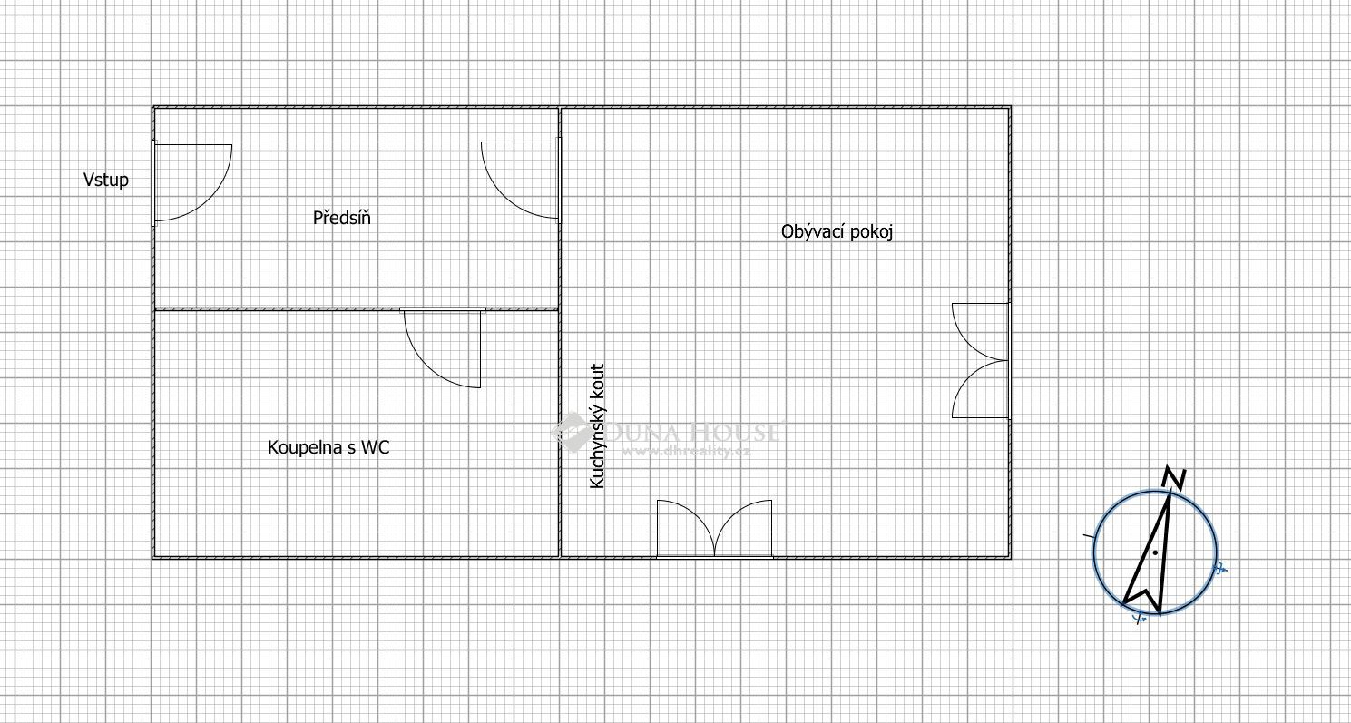 For sale flat, Novovysočanská, Praha 9 Libeň