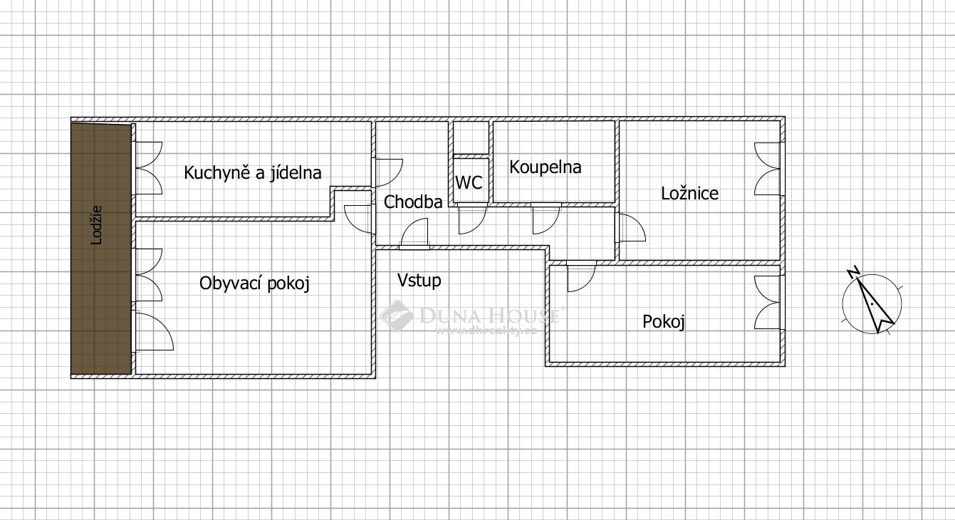 For sale flat, Jarníkova, Praha 4 Chodov