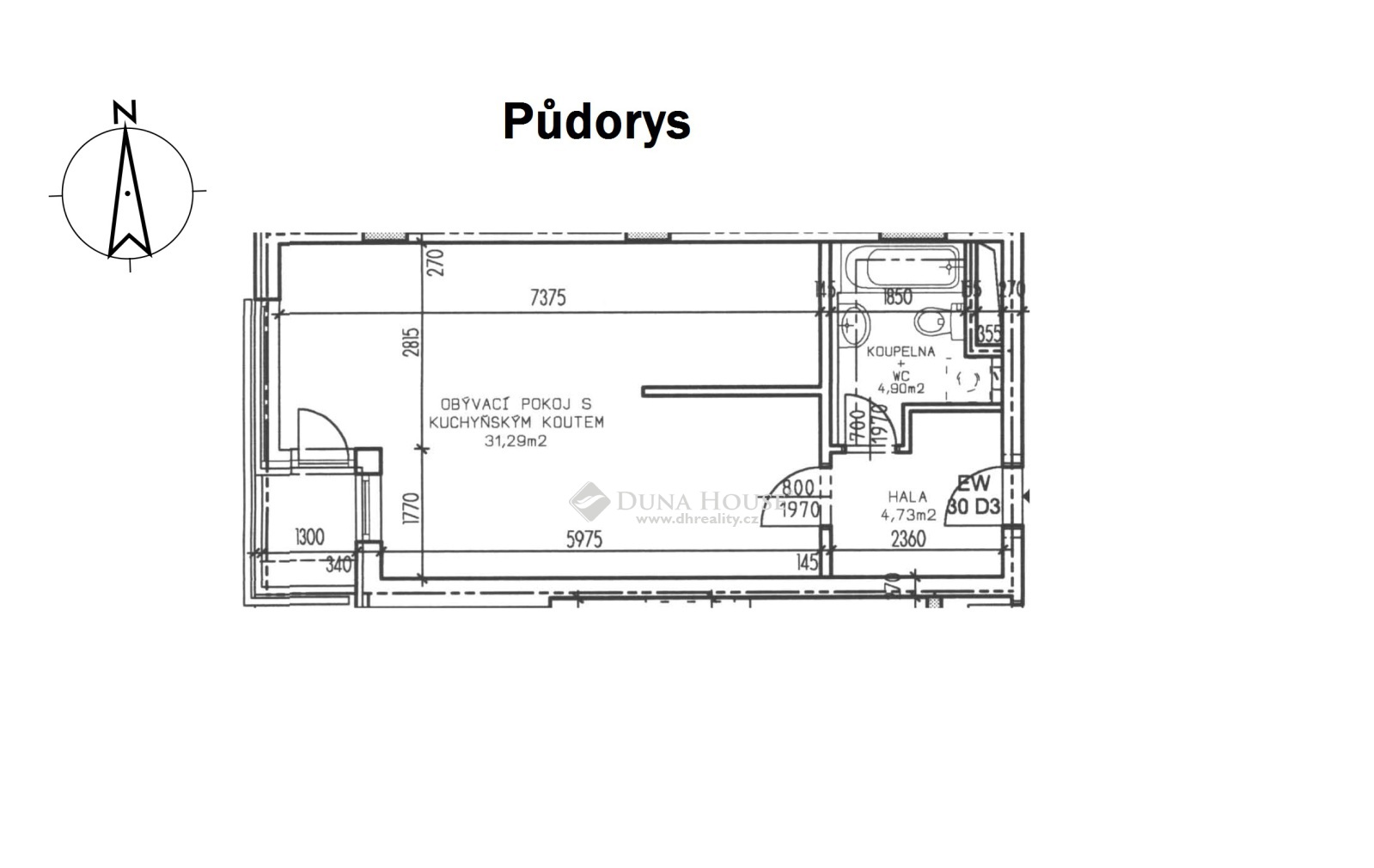 For rent flat, Praha 9 Střížkov