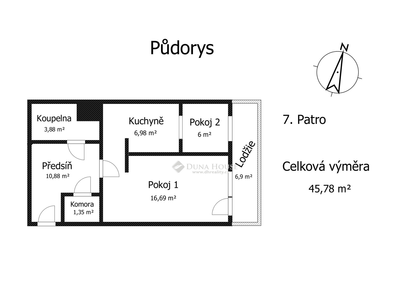 For sale flat, Amforová, Praha 5 Stodůlky